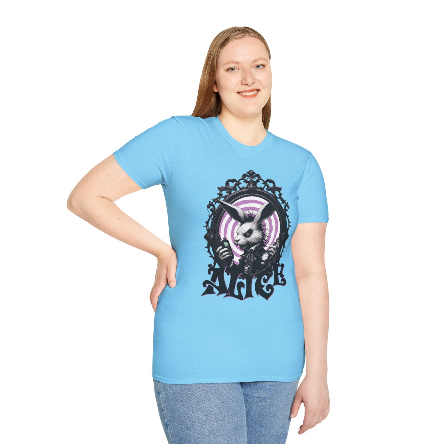 Wonderland Rabbit Unisex T-Shirt
