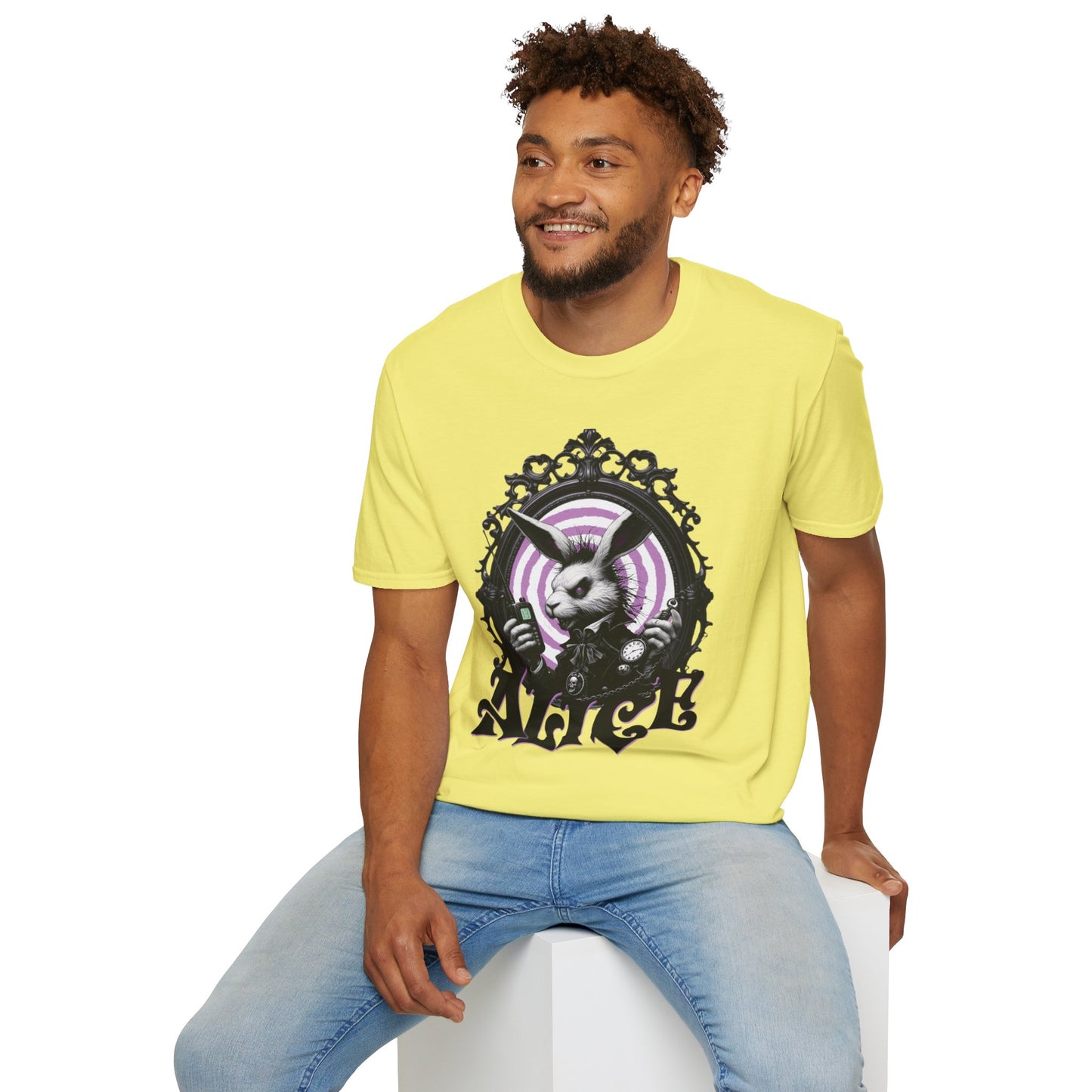 Wonderland Rabbit Unisex T-Shirt