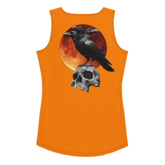 3 head raven Tank Top